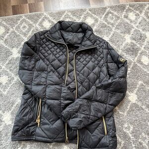 MICHAEL Michael Kors Black Quilted Jacket